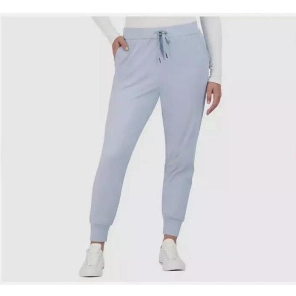 Sage Women's Jogger with 2 Pockets Pants SIZE L COLOR DUSTY BLUE A8